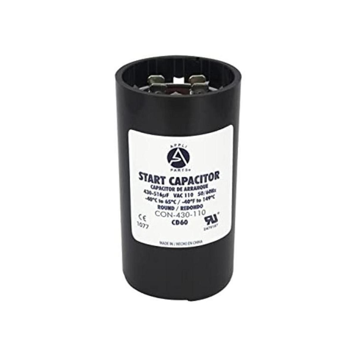 Appli Parts Condensador de arranque del motor 430516 Mfd