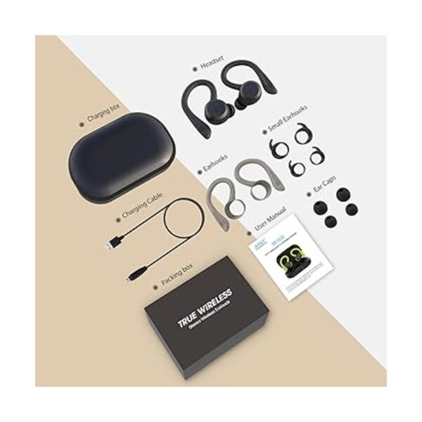 APEKX Auriculares Bluetooth verdaderos auriculares_4