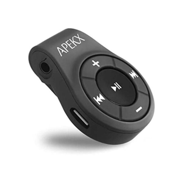 APEKX Adaptador de audio Bluetooth con clip para_1
