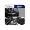 Appli Parts Condensador de ventilador de 8 mfd