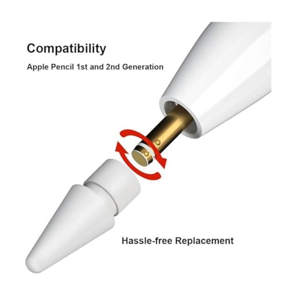 APETOO Compatible con Apple Pencil Tip y tapa de repuesto_4