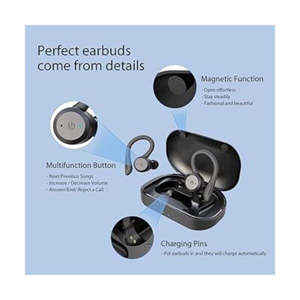 APEKX Auriculares Bluetooth verdaderos auriculares_2