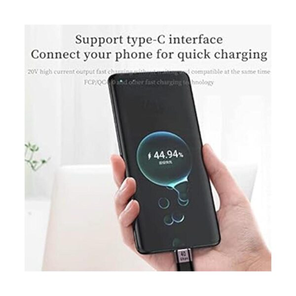 APEXSUN Cable USB C corto USB C a USB C de 0.4 pies_2
