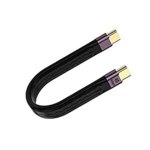 APEXSUN Cable USB C corto USB C a USB C de 0.4 pies_1