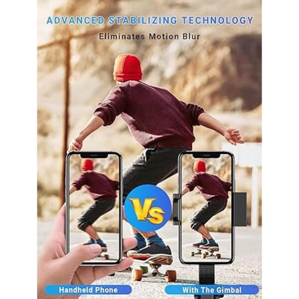 APEXEL Estabilizador de cardán para smartphone rotación_3