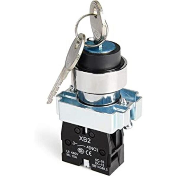 APIELE Interruptor de llave de 2 posiciones de 0.866 in_1