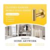 APLusee SUS 304 Gancho de pared de acero inoxidable para