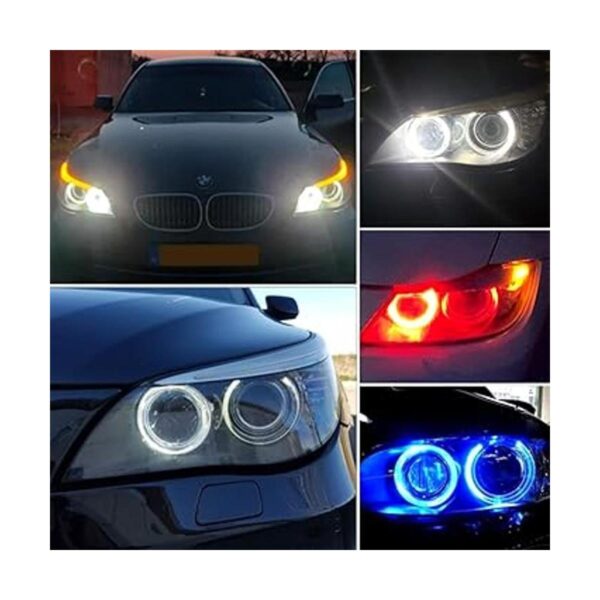 Apmat H8 LED Angel Eyes Halo Xenon Blanco DC 12V Reemplazo_2