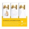 APLusee SUS 304 Gancho de pared de acero inoxidable para
