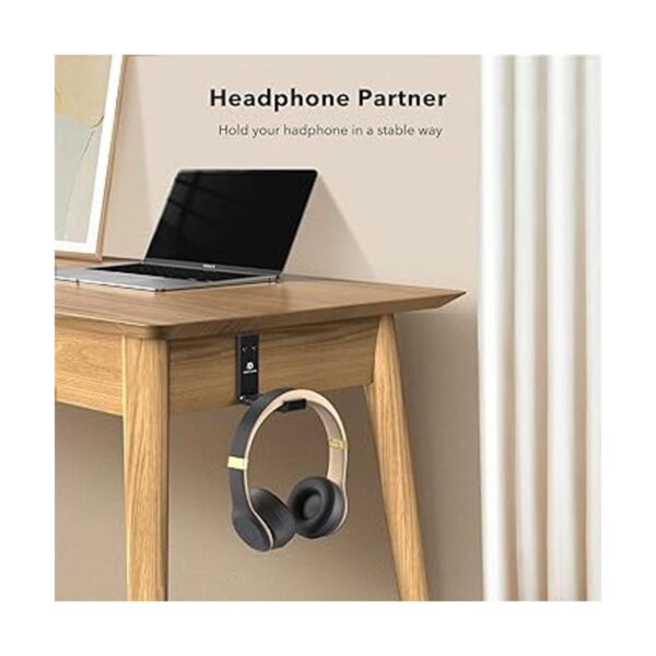 APPHOME Soporte para auriculares ganchos de pared_2