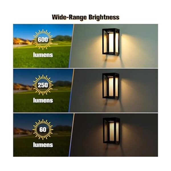 APONUO Luces solares de pared para exteriores sensor de_2