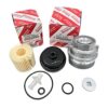 Filtro de aceite genuino Toyota 04152YZZA1 con tapa de la_1
