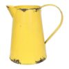 APSOONSELL Jarrón de flores de metal amarillo jarra_2