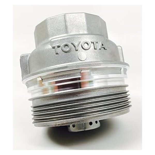 Filtro de aceite genuino Toyota 04152YZZA1 con tapa de la_2