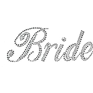 Novia Nupcial Boda Matrimonio Rhinestone Hierro de_1