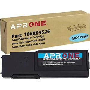 APRONE Cartucho de tóner C400 C405 106R03526 de repuesto