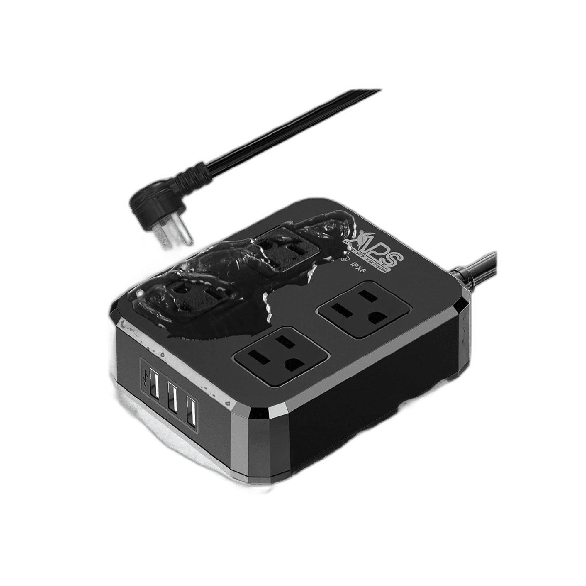 IPX6 Regleta de alimentación para exteriores resistente a