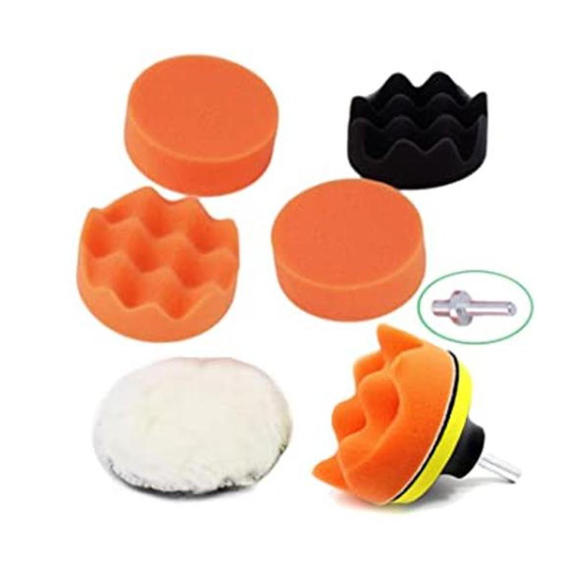 Juego de 8 piezas de esponja de pulido de 3.0 in Kit de