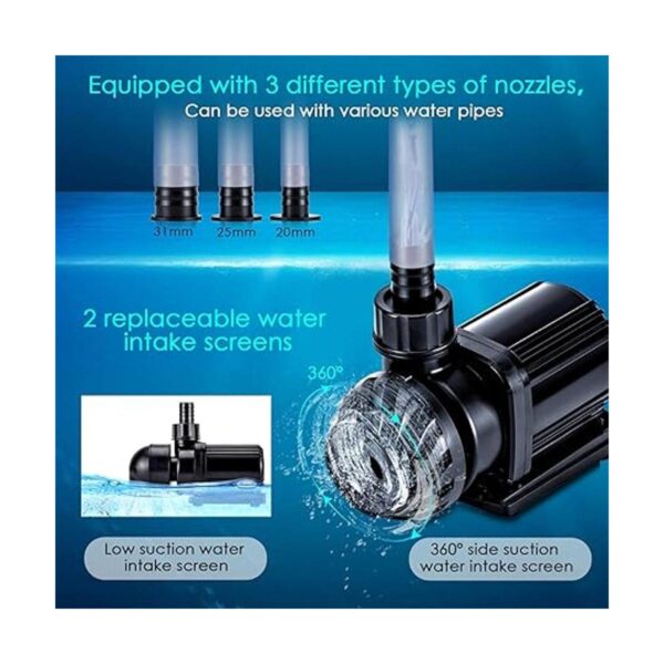 AQQA Bomba de agua controlable de 8003200 GPH modo de_2