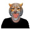 AQKILO Máscara de tigre de látex de cabeza completa_1