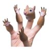 AQKILO Muñeco de mano de marionetas de animal para regalo_2