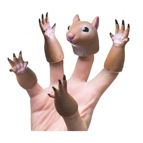 AQKILO Muñeco de mano de marionetas de animal para regalo_2