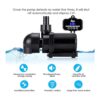 AQQA Bomba de agua controlable de 8003200 GPH modo de_5