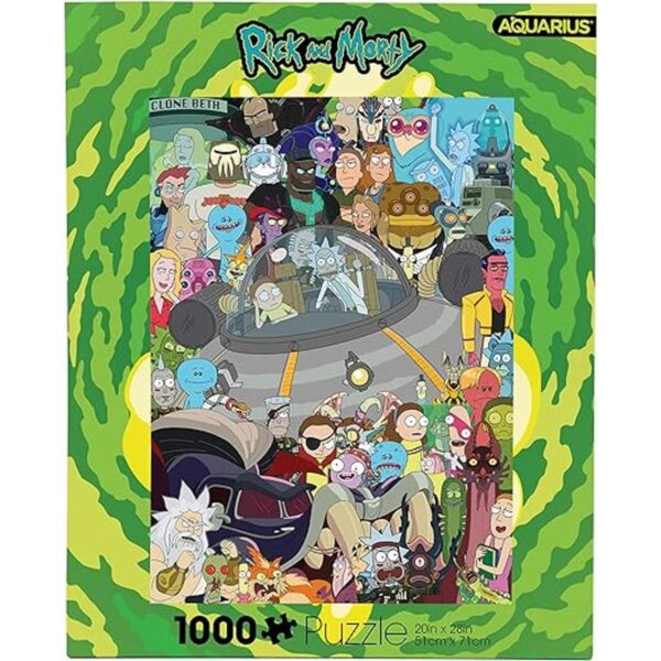 AQUARIUS Rompecabezas fundido de Rick and Morty