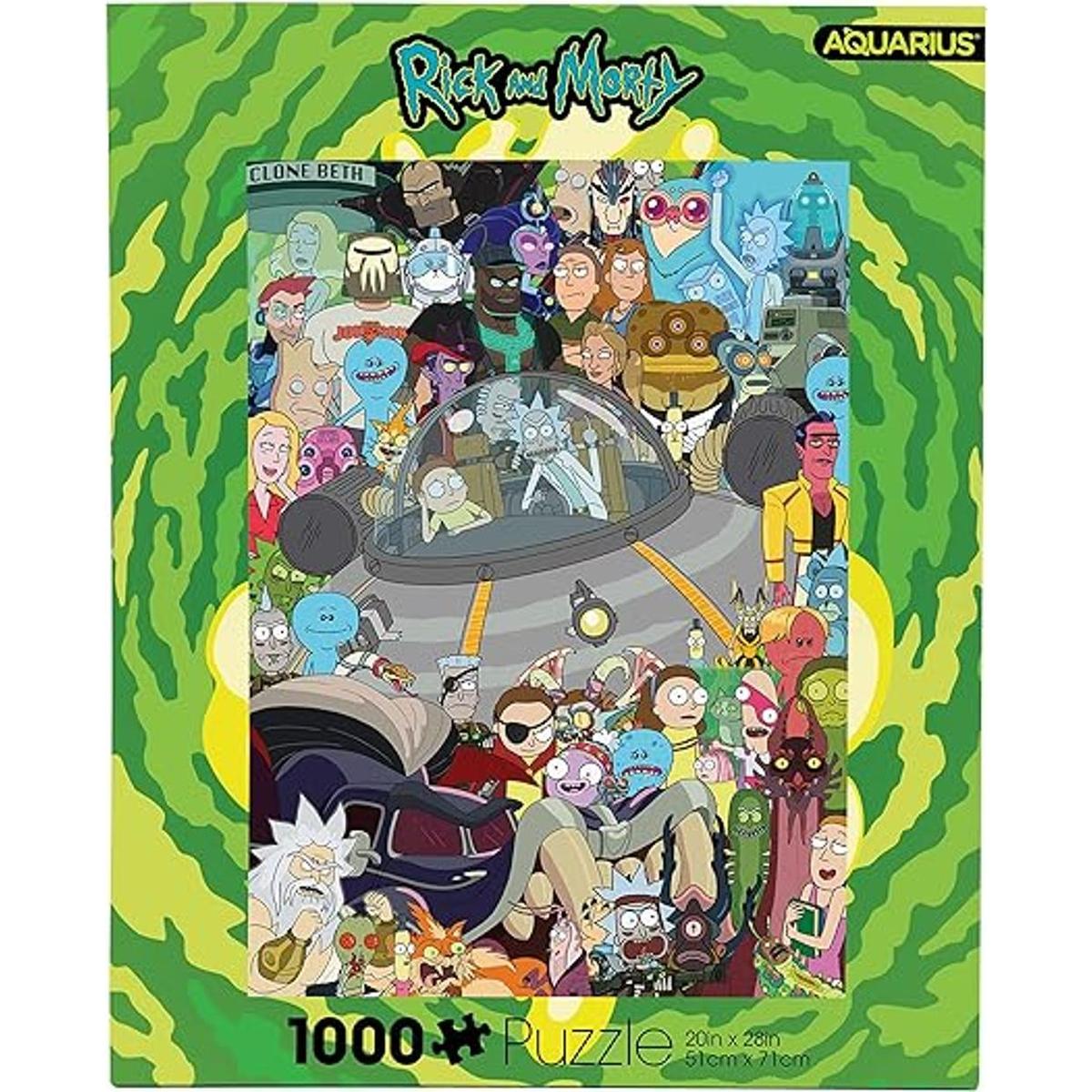 AQUARIUS Rompecabezas fundido de Rick and Morty