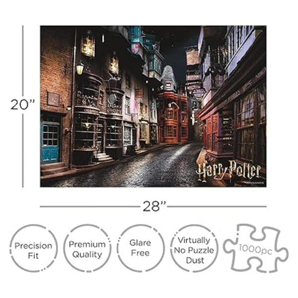 AQUARIUS Harry Potter Diagon Alley rompecabezas de 1000_2
