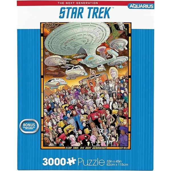 Aquarius Star Trek Next Gen Puzzle rompecabezas de 3000_1