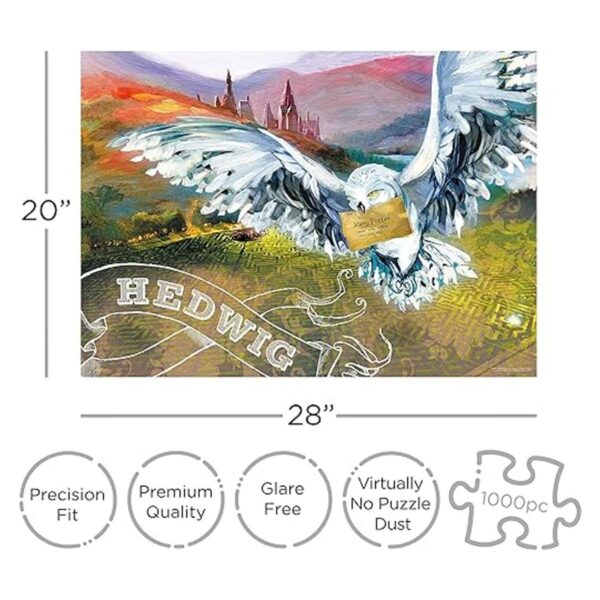 AQUARIUS Harry Potter Puzzle Hedwig rompecabezas de 1000_2