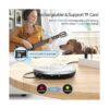 ARAFUNA Reproductor de CD portátil recargable y portátil_4