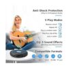 ARAFUNA Reproductor de CD portátil con altavoces estéreo_4