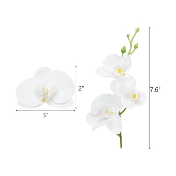 LARDUX 12 piezas Flores artificiales para velas_2