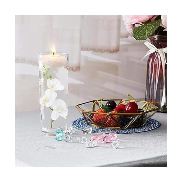 LARDUX 12 piezas Flores artificiales para velas_3