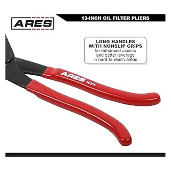 ARES 56054 Alicates para filtro de aceite de 13 pulgadas
