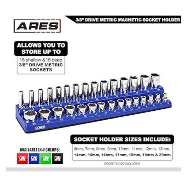ARES 60008 Organizador magnético para 30 piezas de_2