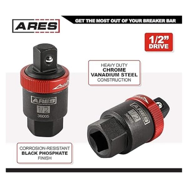 ARES Adaptador de barra de trinquete de 3600512 pulgadas_2