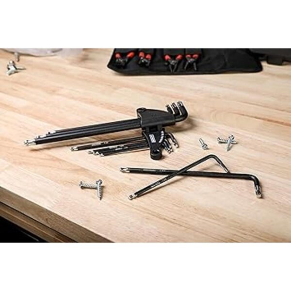 ARES 70257 Juego de 9 piezas Torx con extremo de bola