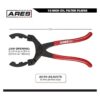 ARES 56054 Alicates para filtro de aceite de 13 pulgadas