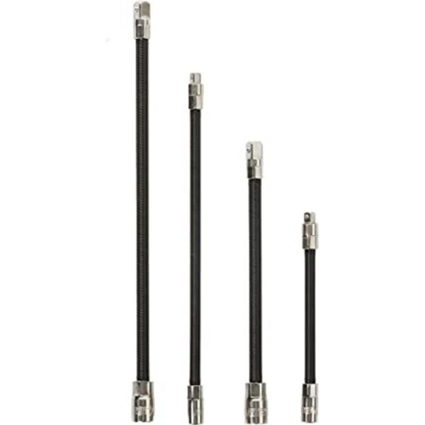 ARES 42073 Juego de extensiones de enchufe flexible de 4_1
