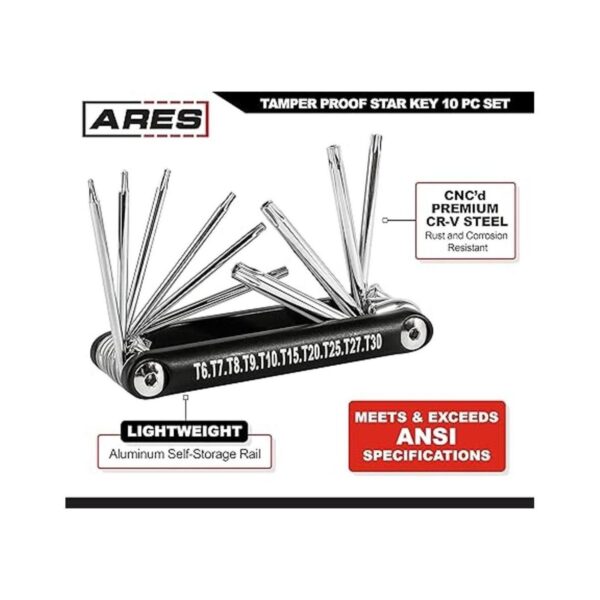 ARES 44000 Juego de llaves plegables de estrella a prueba_3