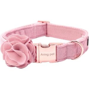 ARING PET Collar de terciopelo para perro collares únicos_1