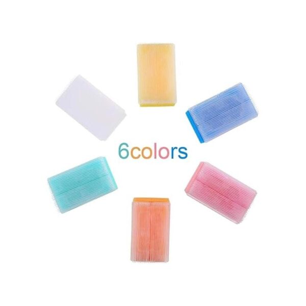 Argomax 6 cepillos de esponja para baño y cuerpo_2