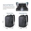 AREYTECO Mochila de viaje grande de 40 L mochila de_2