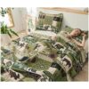 Juego de ropa de cama rústica tamaño queenmatrimonial_5