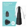 Ventiladores de mosca para mesas repelente de moscas para