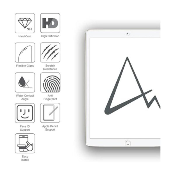 ARMOR Protector de Pantalla de Cristal Flexible para iPad_2