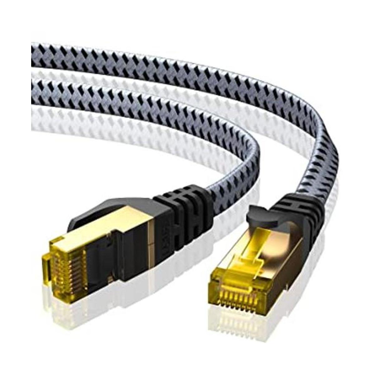 ARISKEEN Cable Ethernet Cat 8 de 30 pies cable de